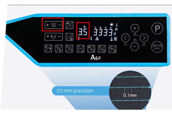 Precise Stitch Length