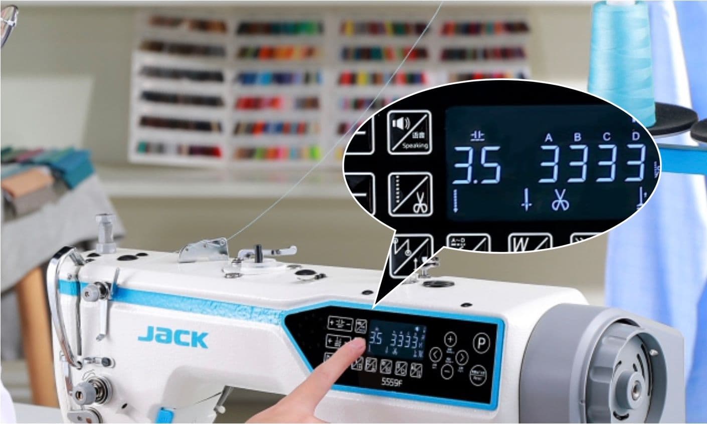 Digital stitch lenght