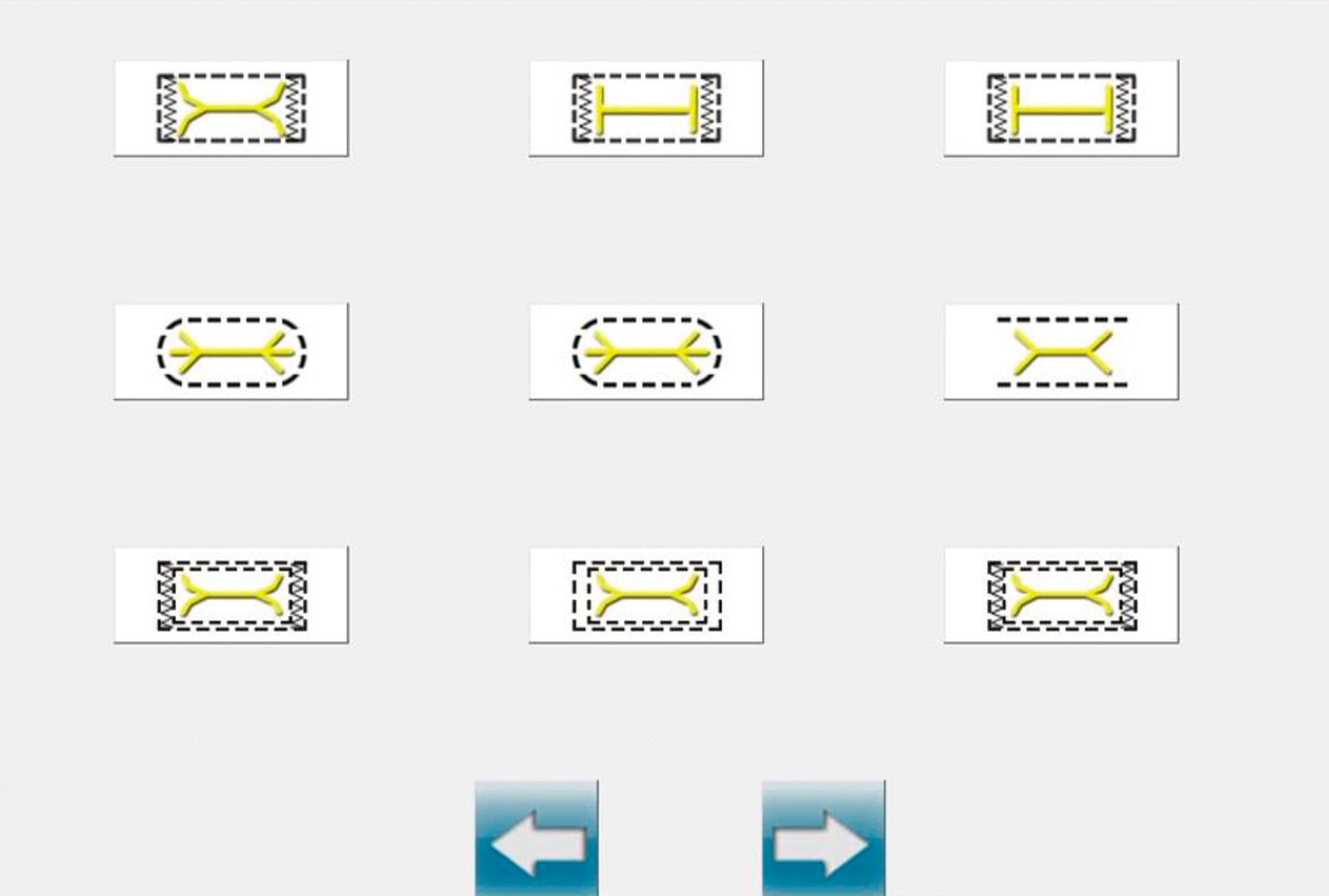 Welting pockets pattern