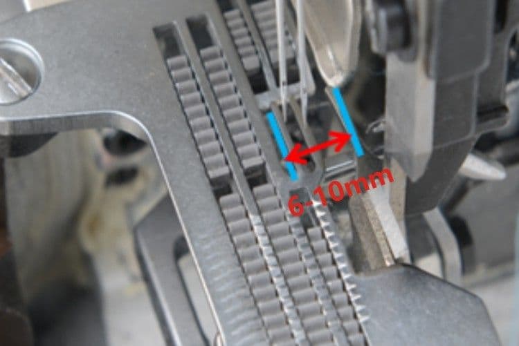 Adjustable overedge
