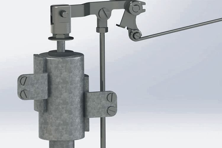 Automatic presser foot lifter
